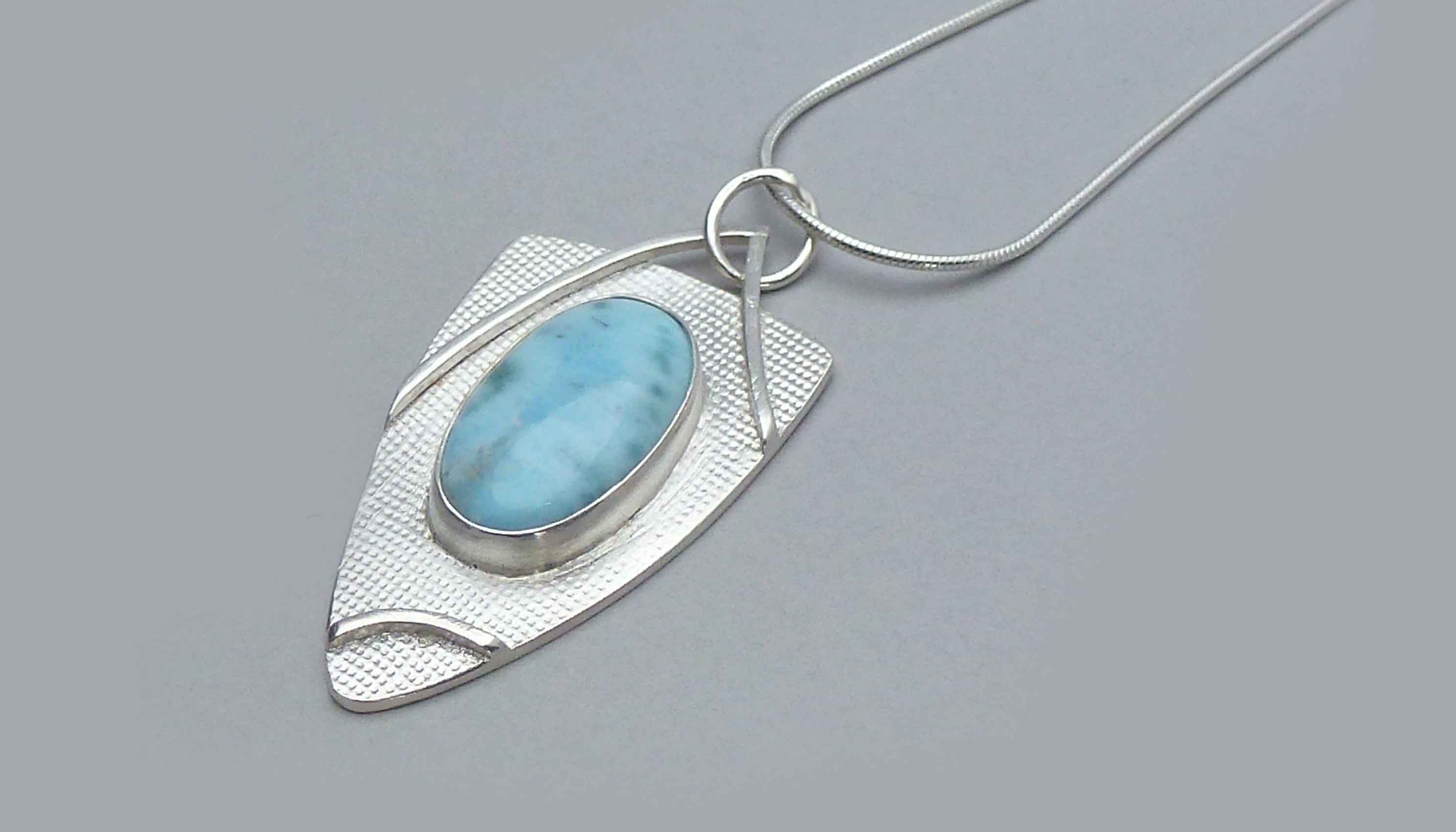 LARIMAR PENDANT